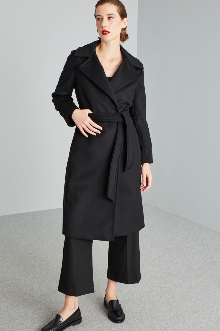 Double-breasted wool coat Intrend - 3