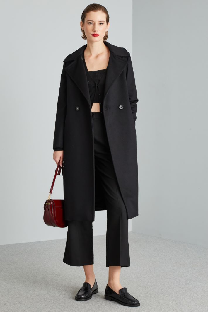 Double-breasted wool coat Intrend