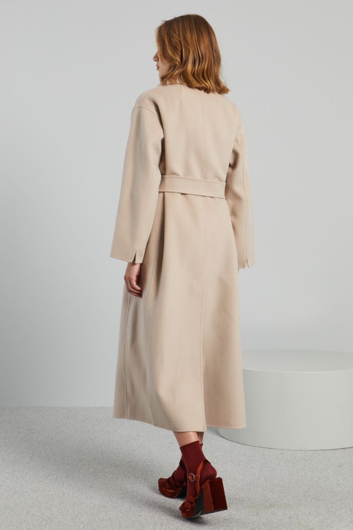 Long belted coat Intrend - 2