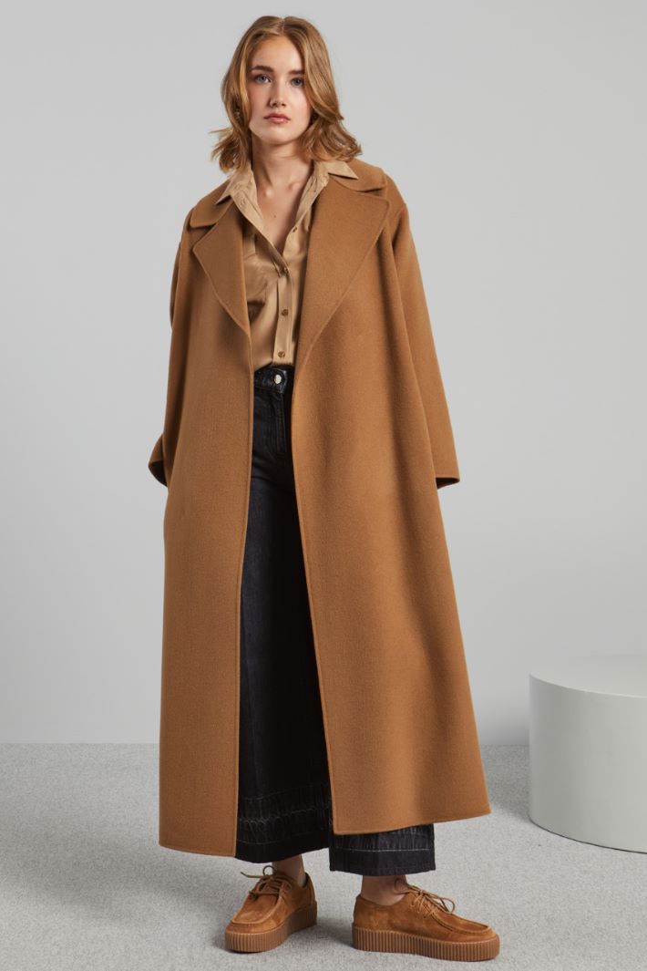 Long belted coat Intrend