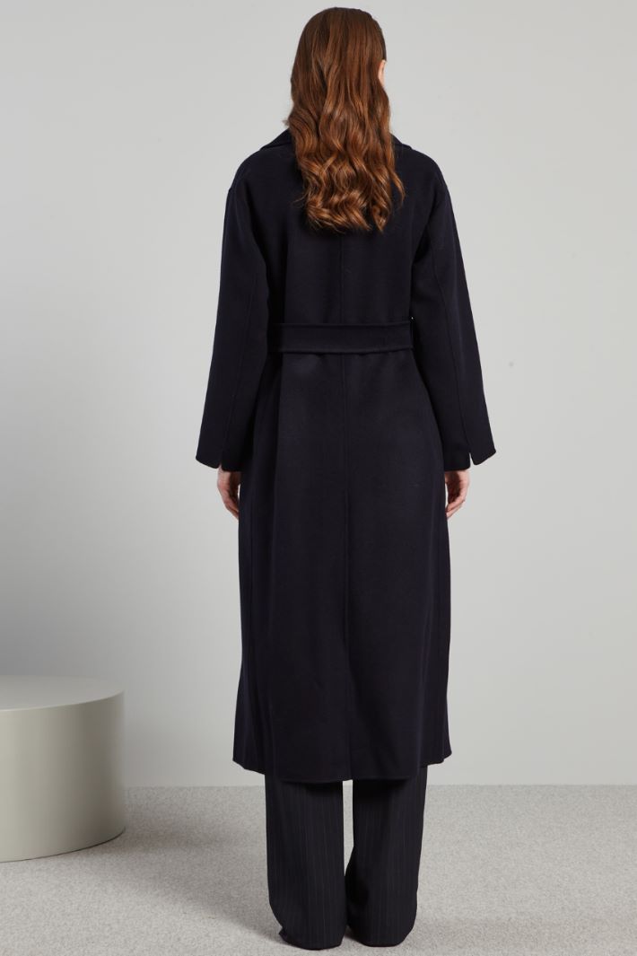 Long belted coat Intrend - 2