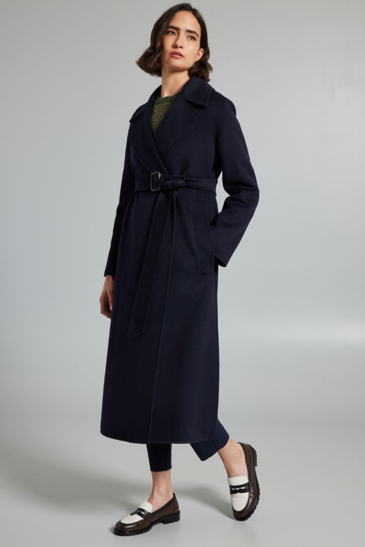 Cloth coat with belt Intrend - 3