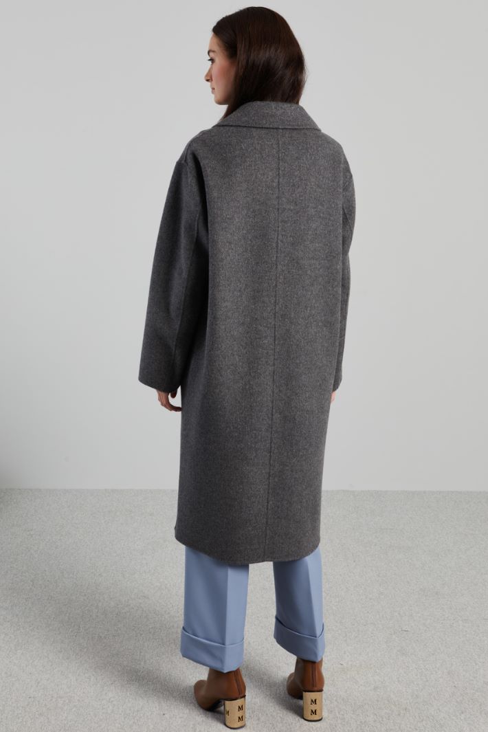 Single-breasted cloth coat Intrend - 2