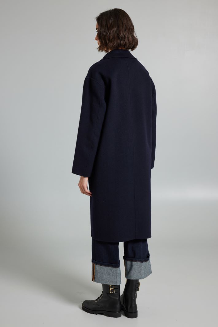 Single-breasted cloth coat Intrend - 2