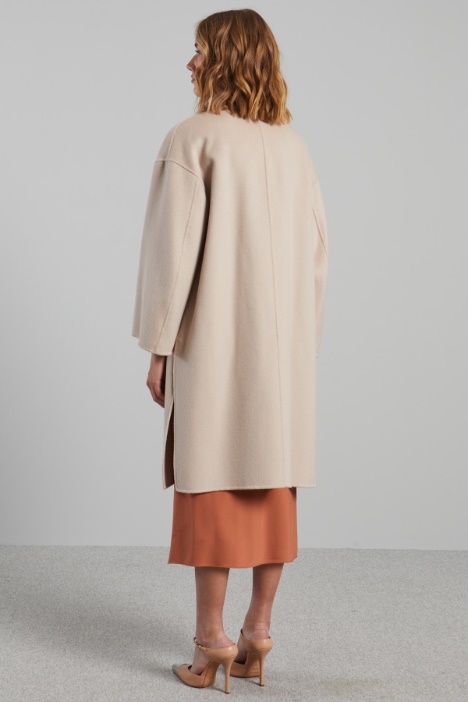 Cappotto in doppio di lana