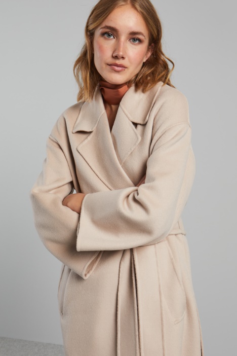 Cappotto in doppio di lana