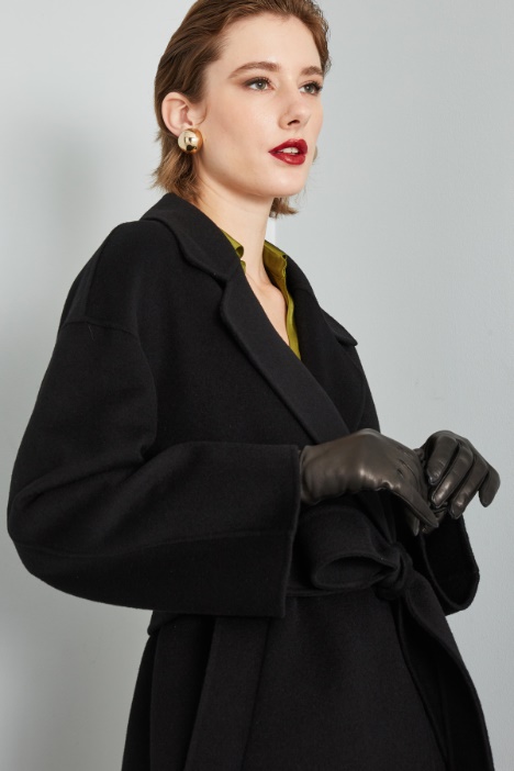 Cappotto in doppio di lana