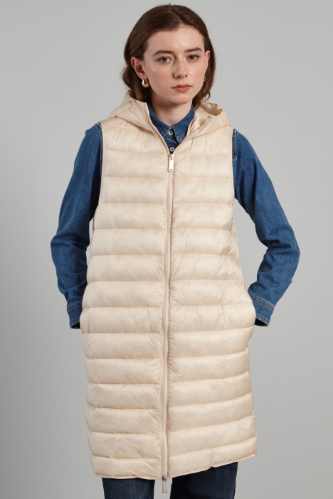 Cappotto con gilet imbottito