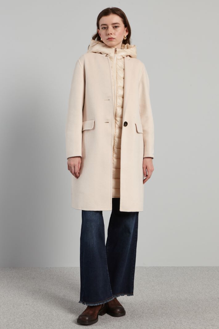 Coat with padded gilet Intrend