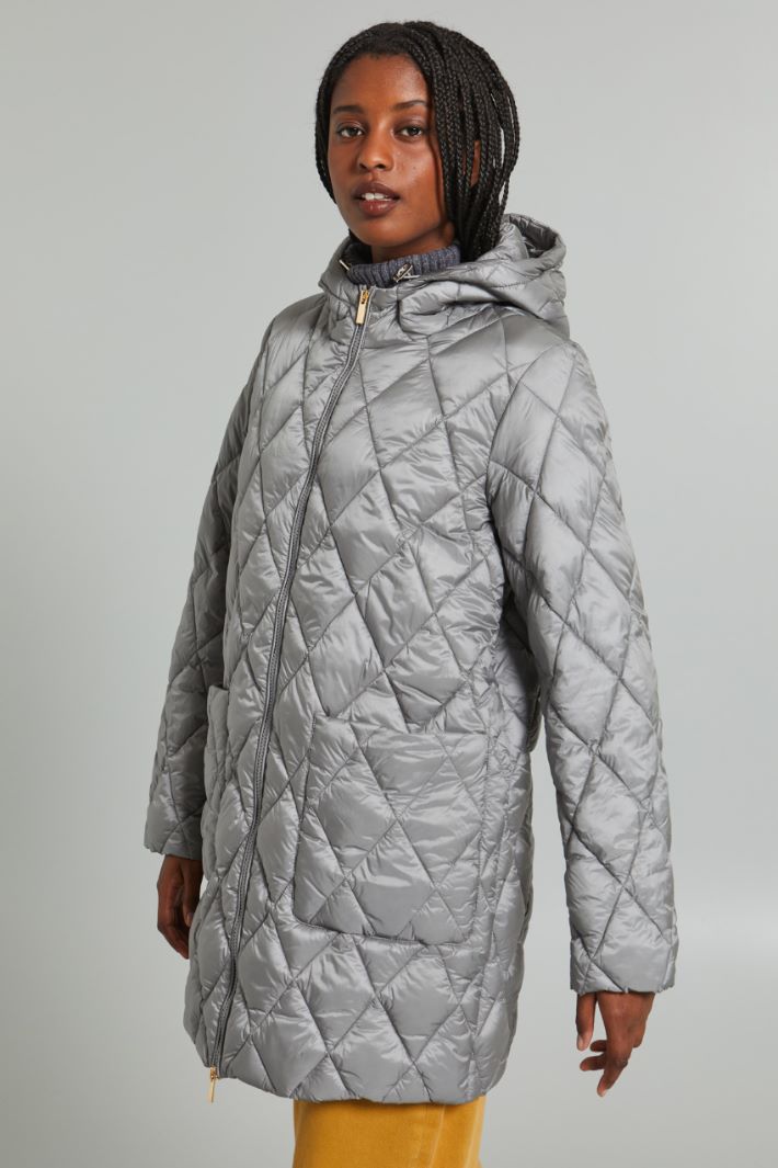 Two piece coat with puffer jacket Intrend - 4