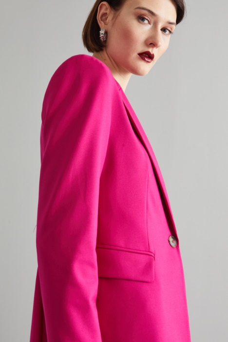 Blazer con bottone singolo