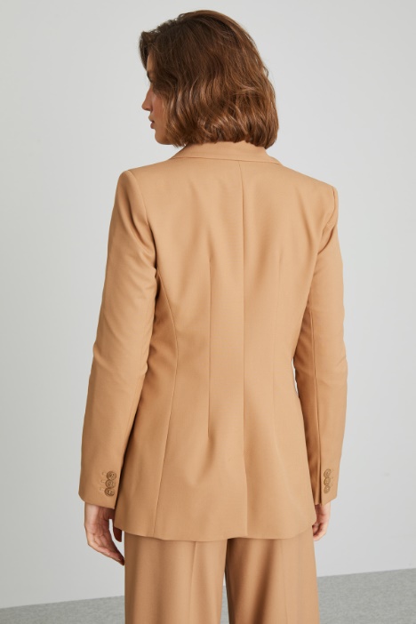 Blazer doppiopetto in tela