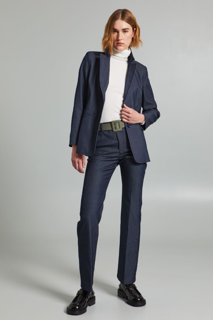 Denim-effect blazer Intrend