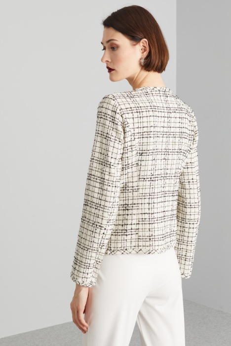 Giacca in tweed