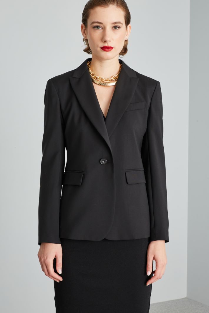 Blazer with single button Intrend - 3