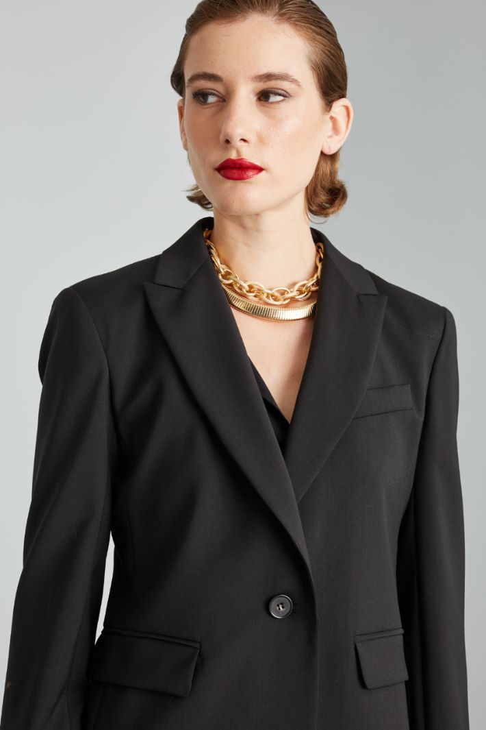 Blazer with single button Intrend - 4