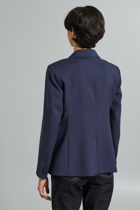 Blazer con bottone singolo