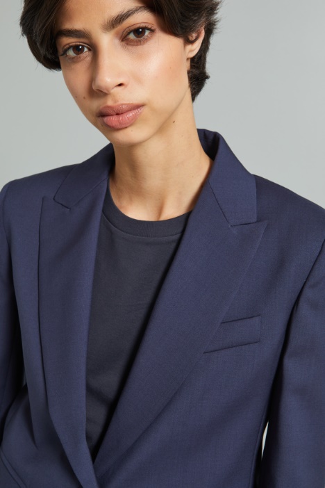 Blazer con bottone singolo