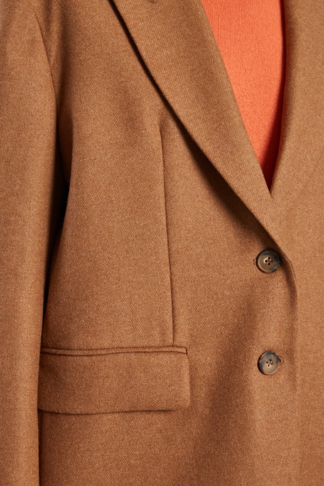 Blazer con rever a lancia