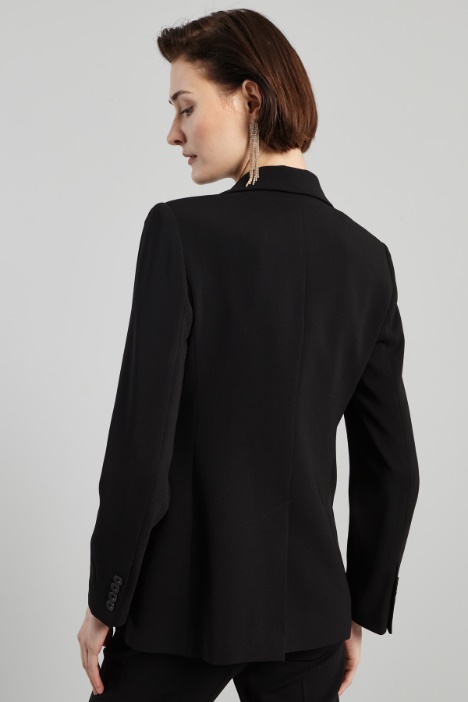 Blazer monopetto in cady