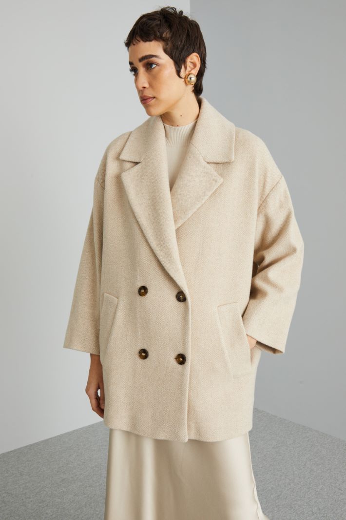 Fishbone peacoat Intrend - 3