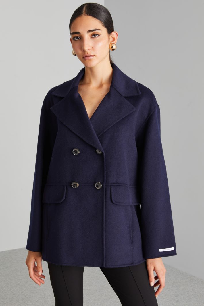 Double cloth peacoat Intrend - 3