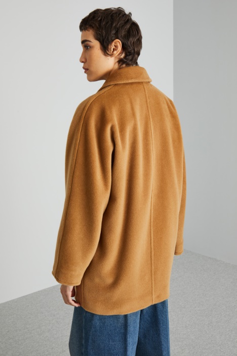 Caban in beaver di lana