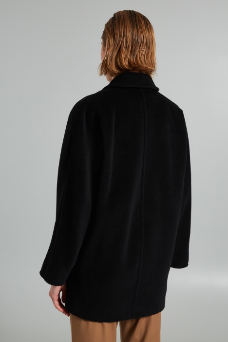 Caban in beaver di lana