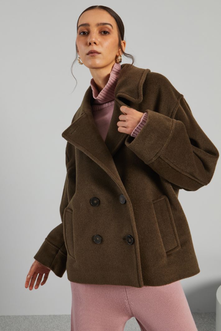 Beaver pea coat Intrend - 3