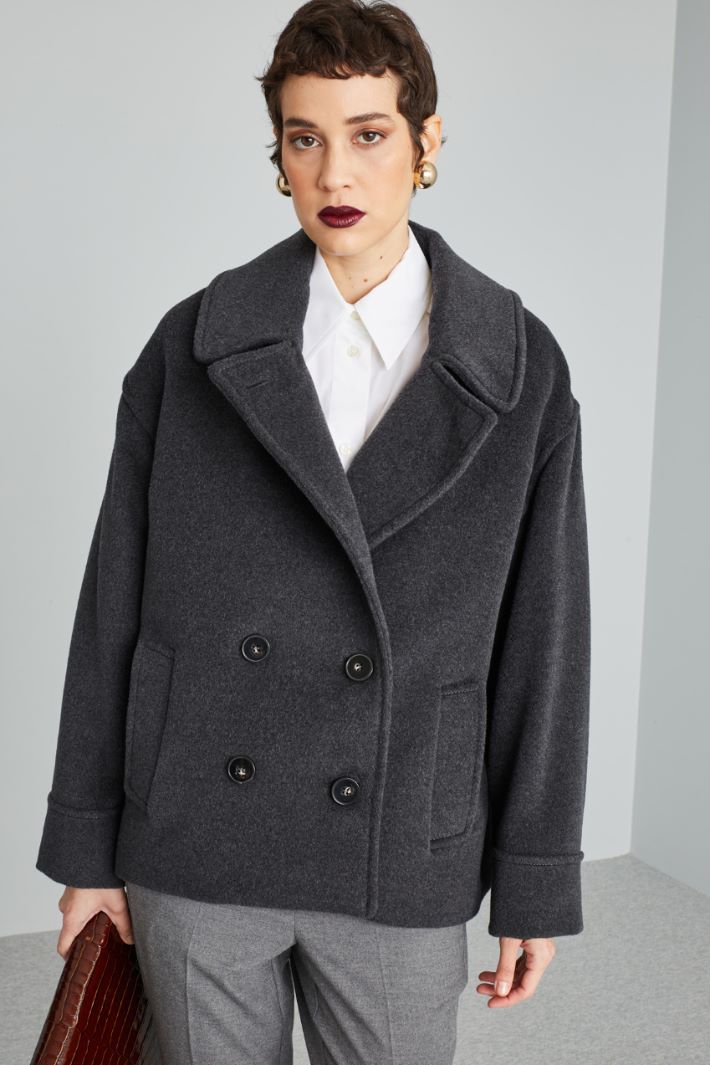 Pure wool pea coat Intrend - 3