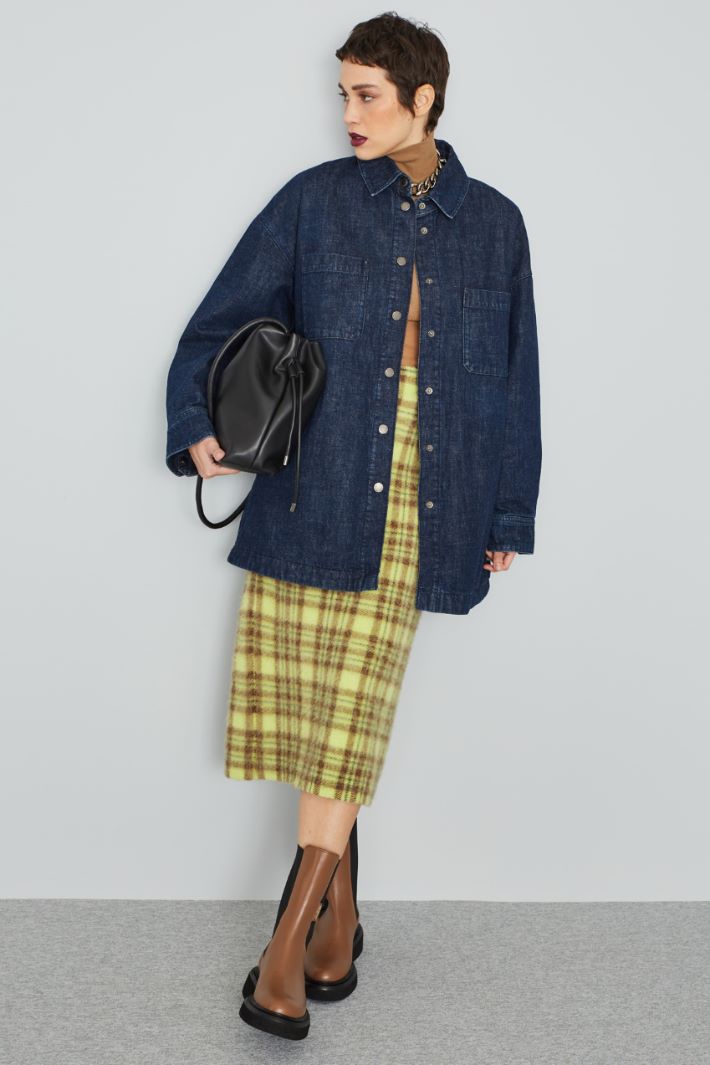 Padded denim jacket Intrend