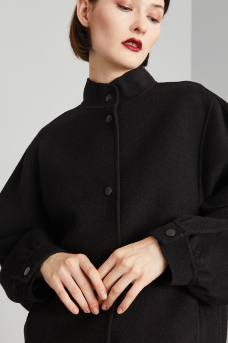 Giacca con collo montante