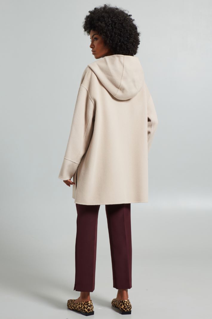 Zipped cloth pea coat Intrend - 2