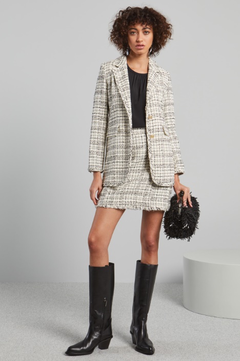 Short tweed skirt Intrend