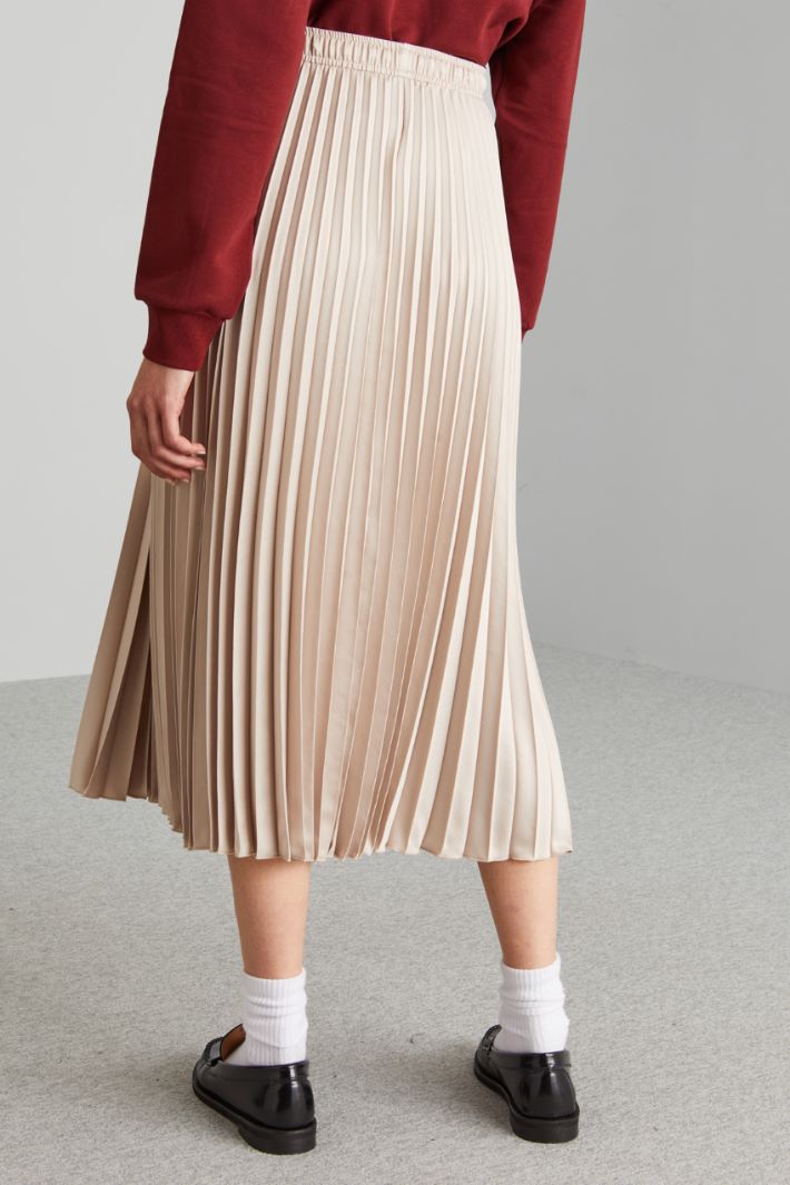 Pleated drawstring skirt Intrend - 2