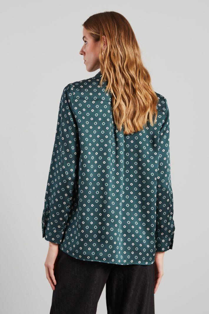 Print-adorned shirt Intrend - 2