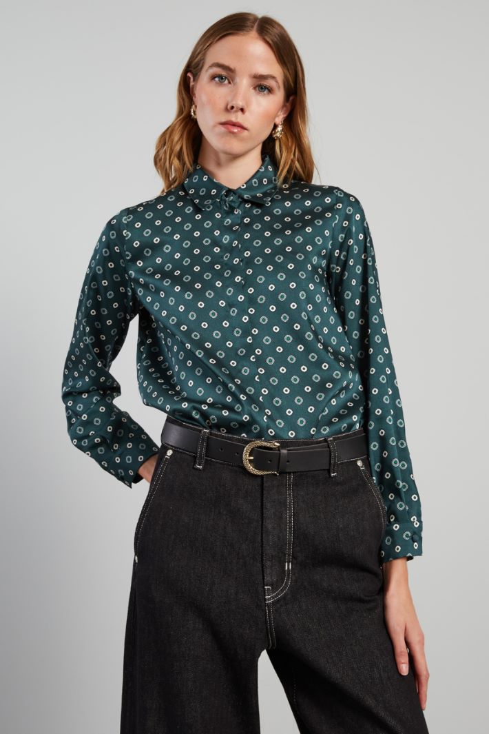 Print-adorned shirt Intrend - 3