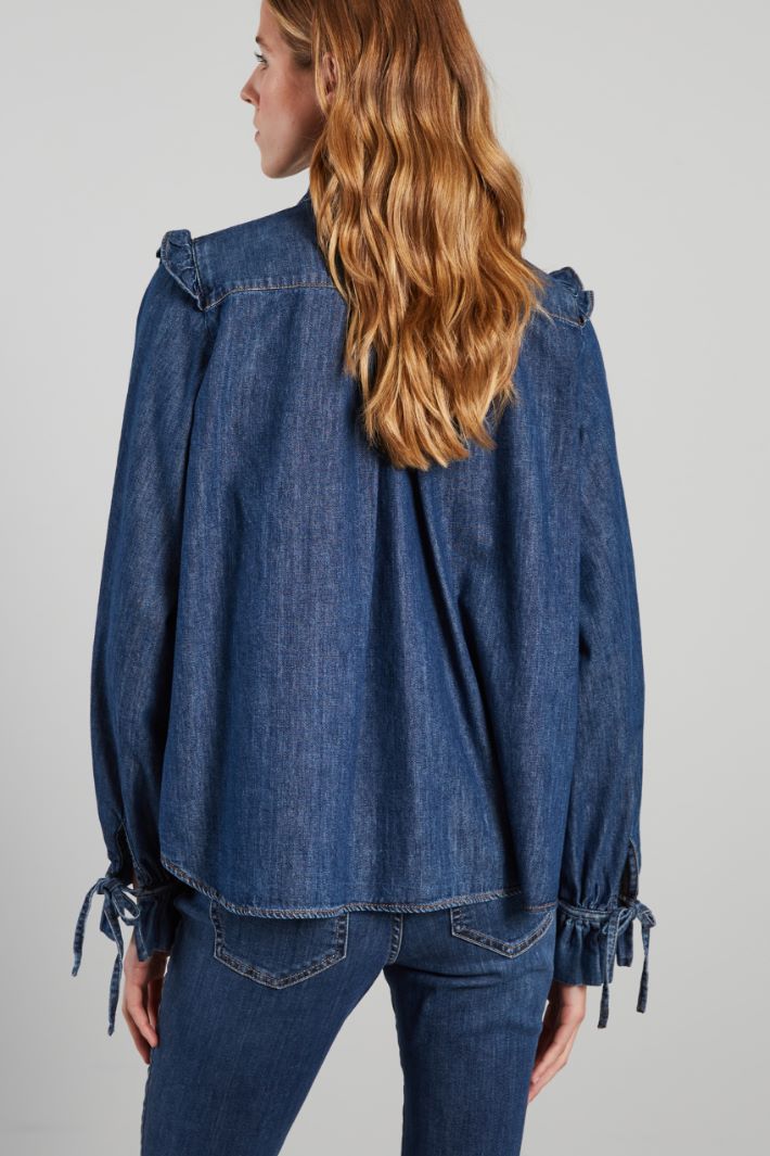 Denim shirt Intrend - 2