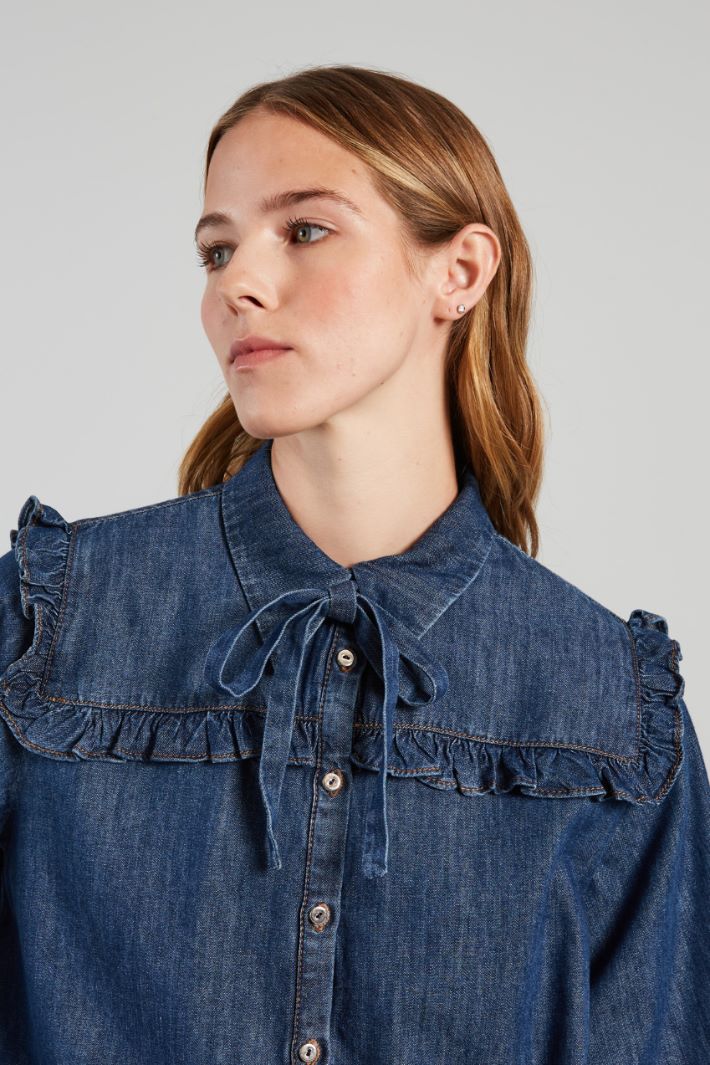 Denim shirt Intrend - 4