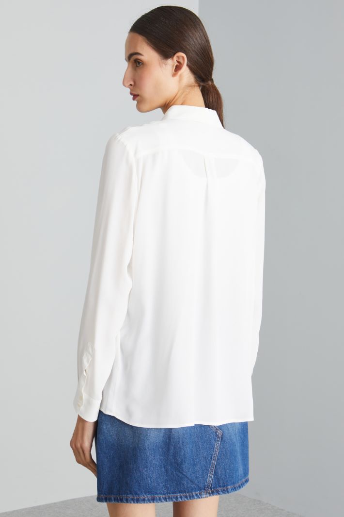 Crepe de chine shirt Intrend - 2