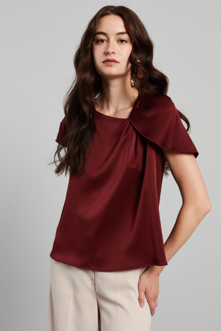 Draped blouse Intrend - 3