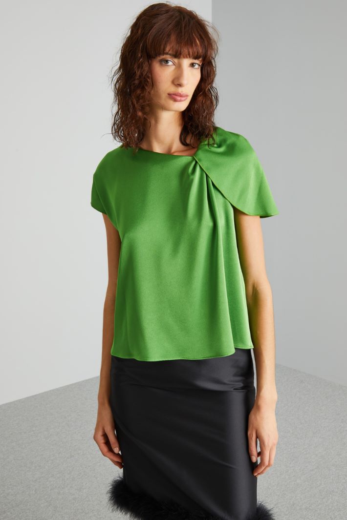 Draped blouse Intrend - 3