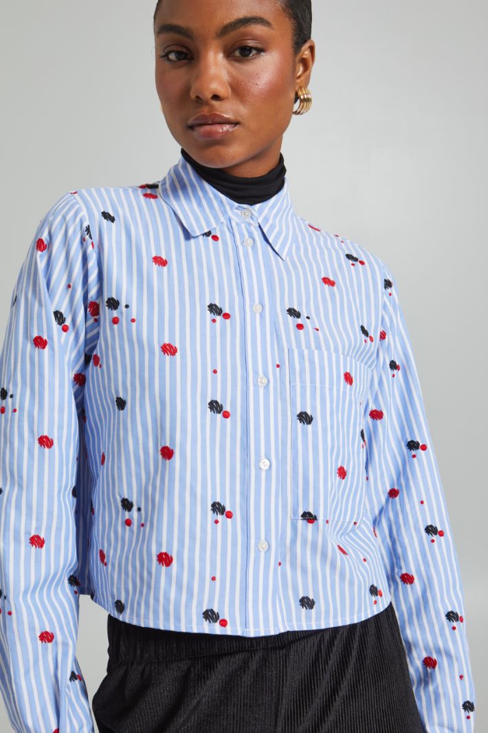 Embroidered shirt Intrend - 4