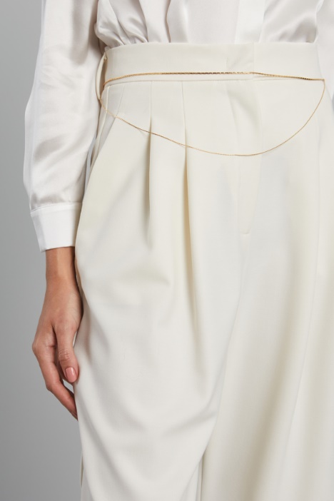 Pantaloni con cintura multifilo