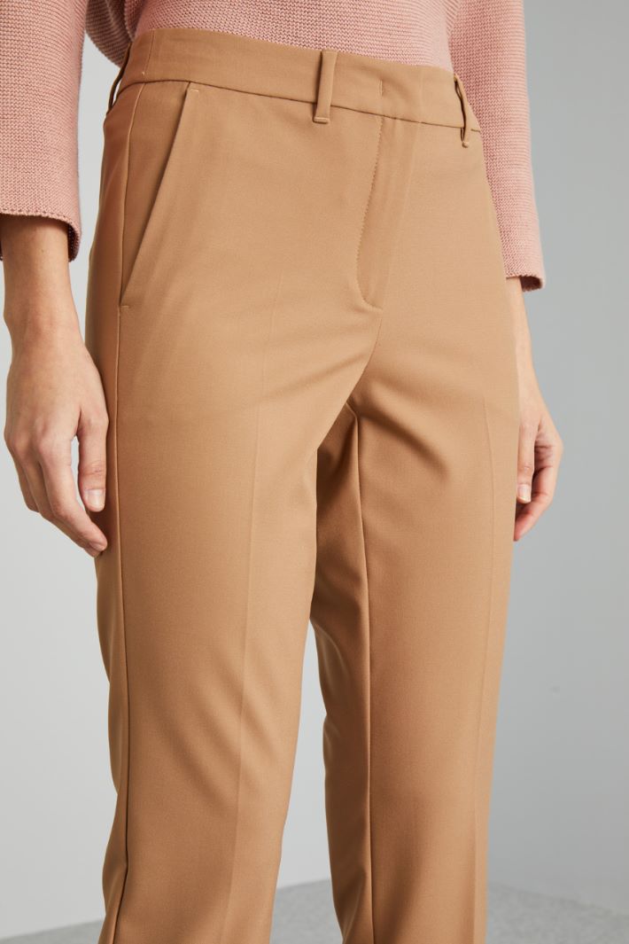 Canvas cigarette trousers Intrend - 4