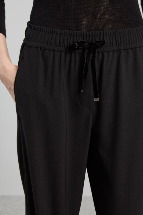 Pantaloni baggy con coulisse