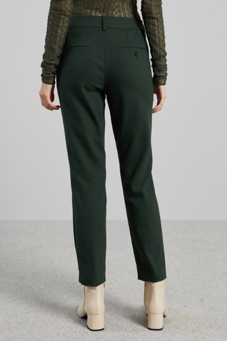 Pantaloni in tela di cotone