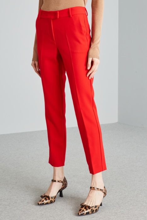Pantaloni a sigaretta stretch