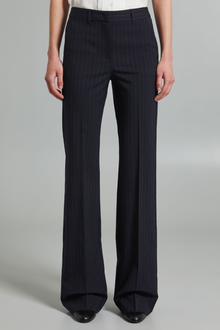 Twill palazzo trousers Intrend - 3