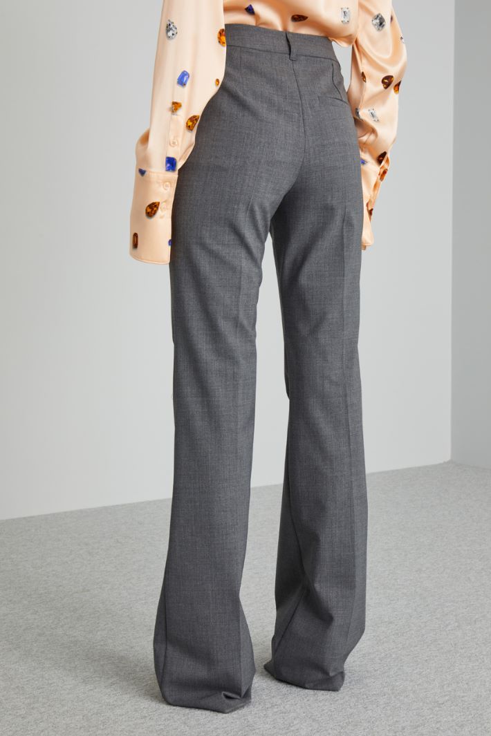 Twill palazzo trousers Intrend - 2